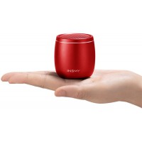 Small Bluetooth Speaker, INSMY Mini Portable Wireless Speaker Punchy Bass Rich Audio Stereo Pairing,Handheld Pocket Size 10H Playtime Bluetooth 5.0 Built in Mic for Hiking Biking 