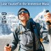 Voice Control Bluetooth Beanie Hats, Smart Music Hat with Headphones, Tech Gifts for Teens Boys, Girls, Men, Women, Beanie Headphones Hat, Tech Gifts for Christmas, Birthday, Stocking Stuffers